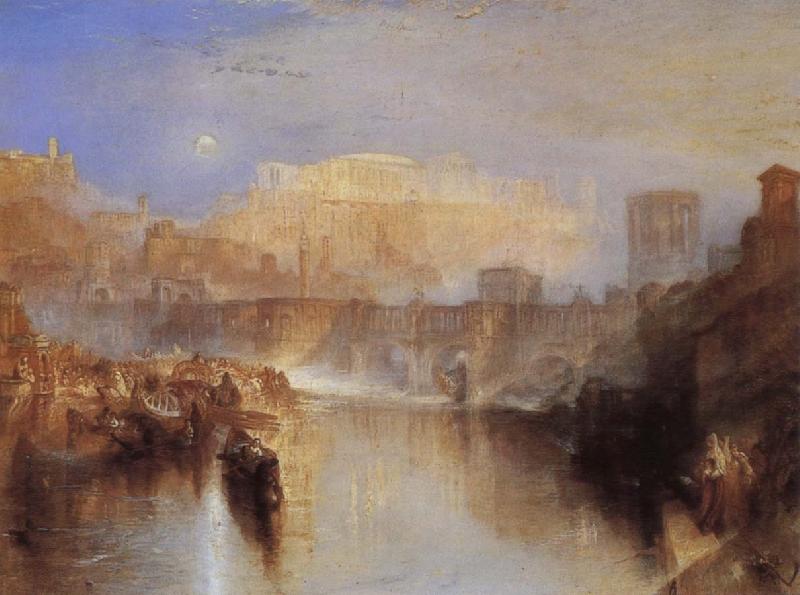 Joseph Mallord William Turner Roman oil painting picture